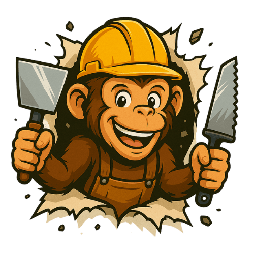 Drywall Monkeys mascot